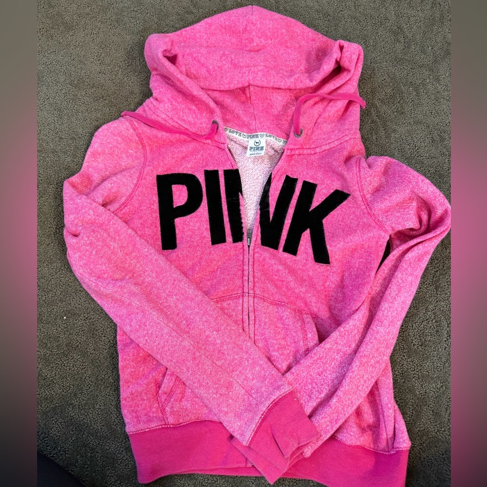 Pink VS Hoodie zip up